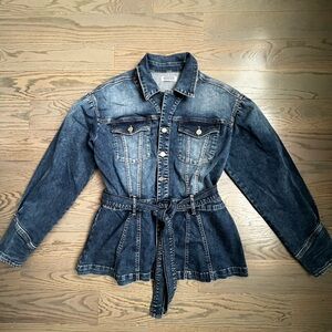 Classic Porter Collective Denim Belted Jean Jacket